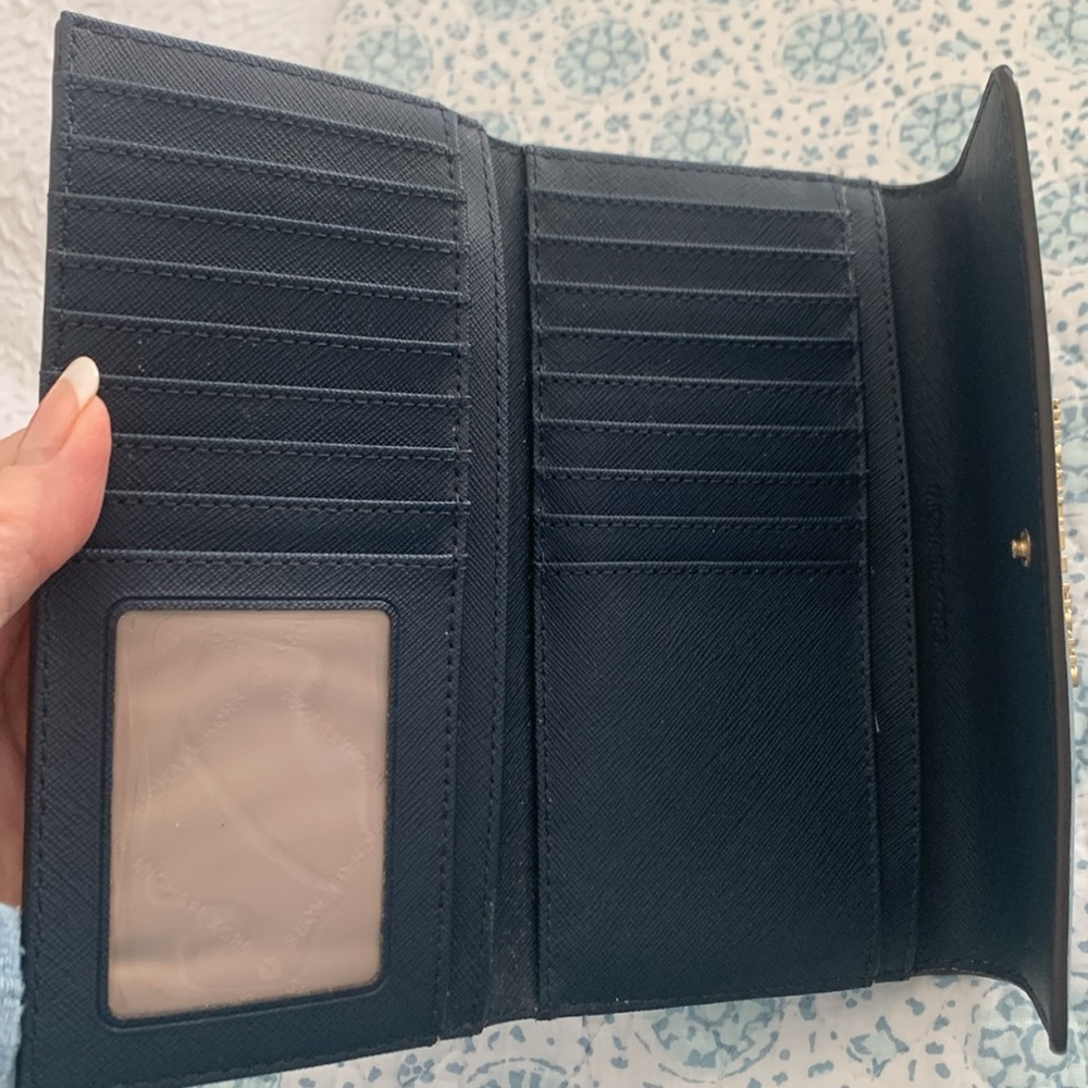 Michael Kors wallet blue ☘️HP - Picture 2 of 6